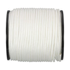 1/4 Inch 250ft White Nylon Solid Braid Rope Abrasion Resistance High UV