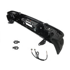 Rear Step Bumper Black For 2015-2022 Chevy Colorado Canyon W/o Sensor Holes
