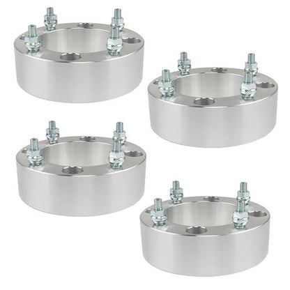 For Can-Am Outlander Renegade 4x137 2" 110mm M10x1.25 4Pcs Silver Wheel Spacers