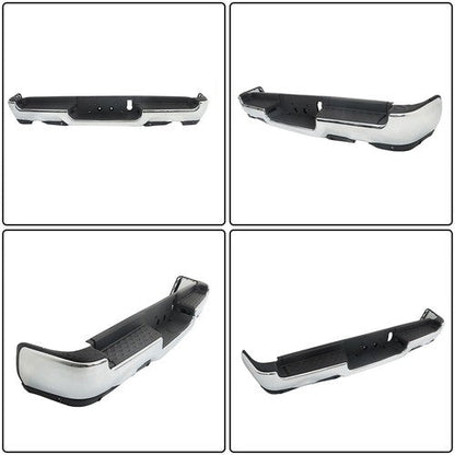 For RAM 1500 2019-2023 Complete Chrome Rear Bumper Assembly Dual Exhaust New