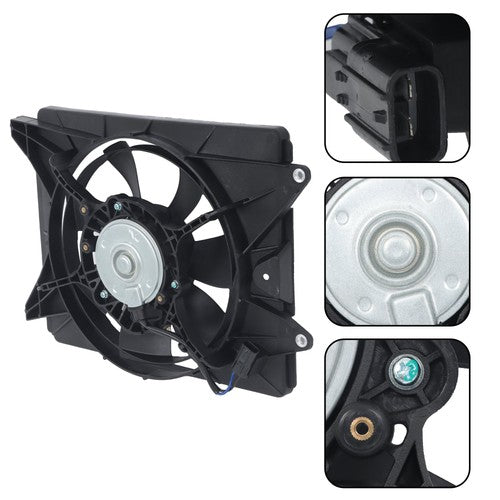 Radiator Cooling Fan Assembly 19015RSAG01 19020R1AA01 For Honda Civic 2012-2015