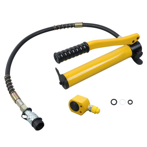 10T Mini Hydraulic Cylinder Jack Porta Power Ram CP-180 Manual Hydraulic