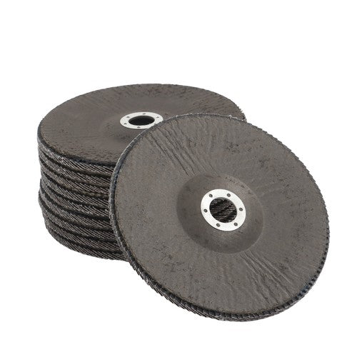 10 Pack Flap Disc 40 Grit 7" x 7/8" Type #29 Angle Grinder Grinding Wheel