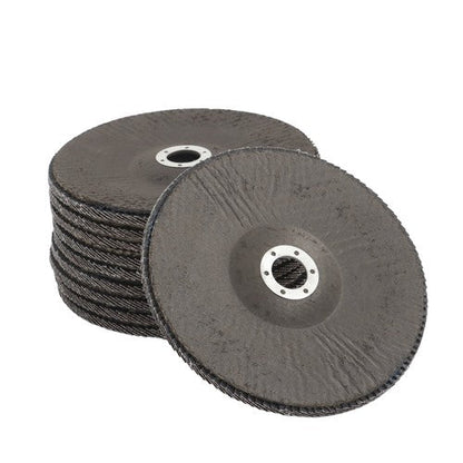 10 Pack Flap Disc 40 Grit 7" x 7/8" Type #29 Angle Grinder Grinding Wheel