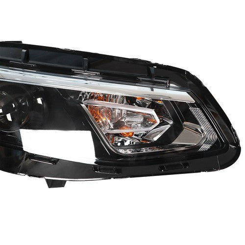 Black For Chevy Malibu 2016 2017 2018 Headlight Assembly Halogen Left+Right Side