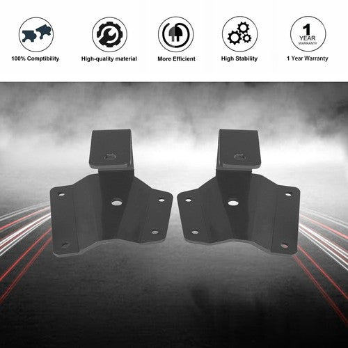 New 2" Rear Axle Drop Hangers Lowering Kit For GMC Sierra 1500 2WD 1999-2006