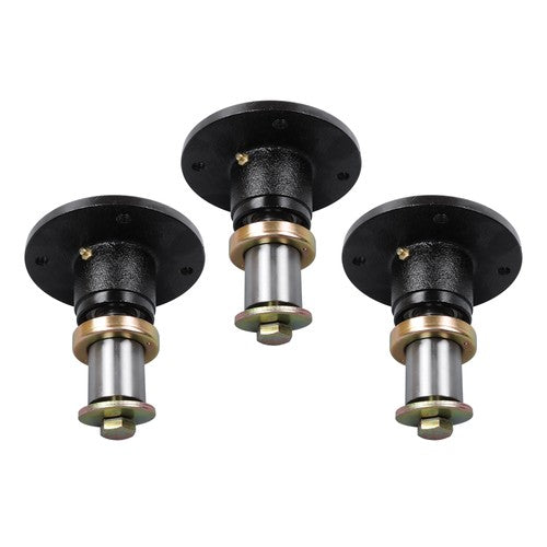 796235 796235X 3 Pcs Lawn Mower Spindle For Hustler Super Z ATZ 52" 60" 72" Deck