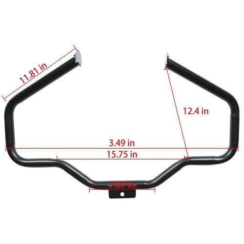 For Softail Slim 2000-2017 Engine Guard Crash Bar Mustache Highway