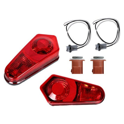 Fit For Polaris ACE RZR Sportsman 2009-2022 1 Pair Tail Lights Lamps Left+Right