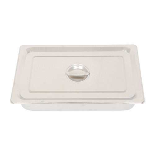 Restaurant Steam Table Pans 2 Pack Full Size 4 Inch Deep Thickened with Lid