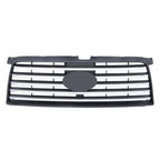 For Subaru Forester 2006-2008 Plastic Front Bumper Upper Grille w/ Silver Trim