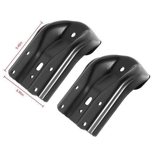 For 88-97 Chevy GMC Series Rear Leaf Spring Shackle Bracket Repair Kit Set Pair