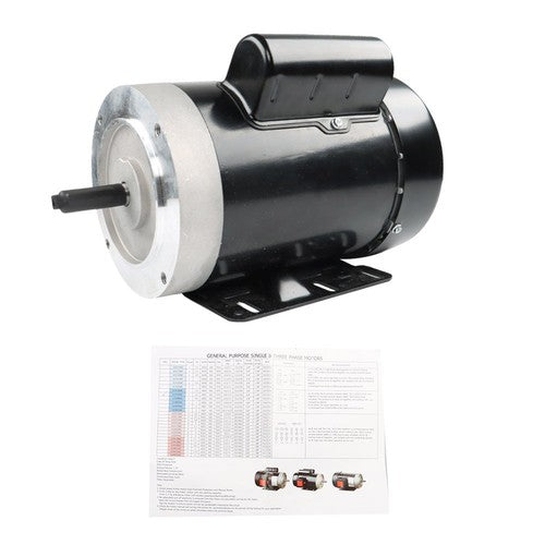 Electric Motor 1/2HP 56C 1725RPM Single Phase TEFC 60HZ General Purpose Motor
