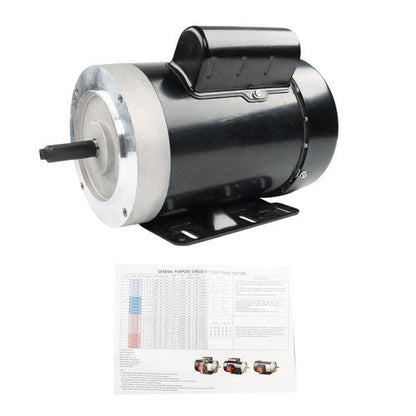 Electric Motor 1/2HP 56C 1725RPM Single Phase TEFC 60HZ General Purpose Motor