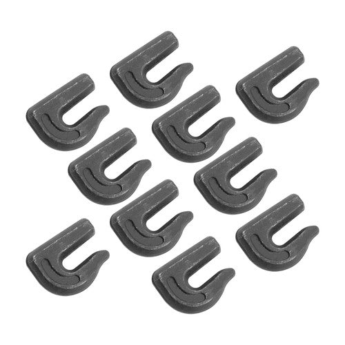 10 Pack 3/8" Weld On Grab Hook 6600lbs Heavy Duty G70 Forged Grab Chain Hooks