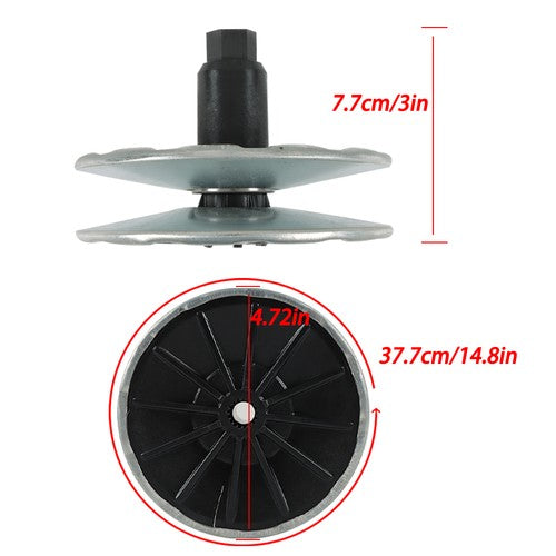 MIA12482 Transmission Variator Pulley Fit For John Deere D105 E100 X105 X106 New