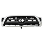 Headlights Left&Right For Toyota Tacoma 2005-10 11 Front Bumper Grille Plastic