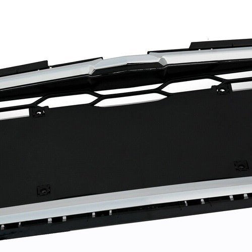 New Honeycomb Grill Front Bumper Upper&Lower Grille For Chevy Malibu 2016-2018