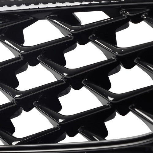 For Subaru WRX/WRX STI 2015-2017 Front Grille Mesh Plastic Gloss BLK Replacement