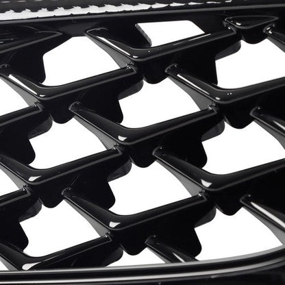 For Subaru WRX/WRX STI 2015-2017 Front Grille Mesh Plastic Gloss BLK Replacement
