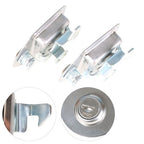 4-3/8" x 3-1/4" 2 Stainless Door Lock For RV Trailer Toolbox Handle Latch Key