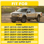 Tailgate Handle For 2017-2020 Ford F-250 F-350 F-450 Super Duty Black chrome H