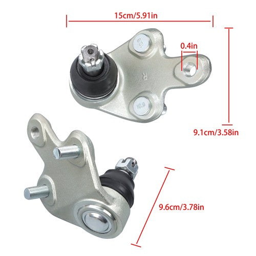Front Lower Ball Joints K500187 For Toyota Sienna Highlander RX350 2011 - 2019
