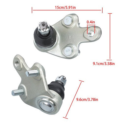 Front Lower Ball Joints K500187 For Toyota Sienna Highlander RX350 2011 - 2019
