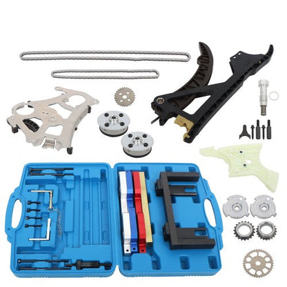 For BMW 2007-2014 3.0L 11317523891 Timing Chain Kit Camshaft Gears Tool Oil Pump