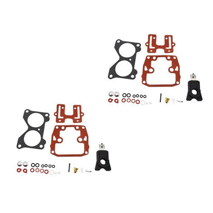 2pack Carburetor Rebuild Kit for Johnson Evinrude V4 85 90 100 115 125 140 HP US