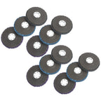 12 Pack: 4-1/2 x 7/8 Inch Diamond Grinding Discs Set 3 Colors for Angle Grinder