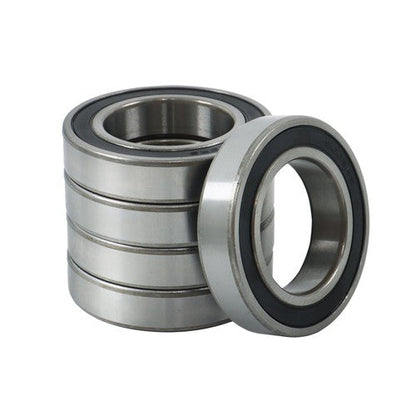 6009-2RS Deep Groove Ball Bearings 10pcs 45mm Inner Dia 75mm OD 16mm Bore Sealed