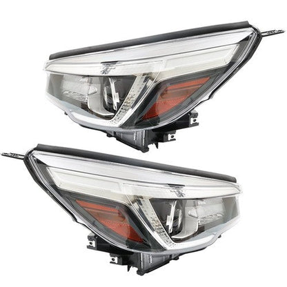 For Subaru Forester 2019 2020 LH+RH Headlights Replacement Halogen LED w/o AFS