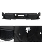 Rear Step Bumper Black For 2015-2022 Chevy Colorado Canyon W/o Sensor Holes