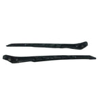 For 2019-2021 Honda Civic 3Pcs Front Upper Grille&Headlight Eyelid Molding Trim
