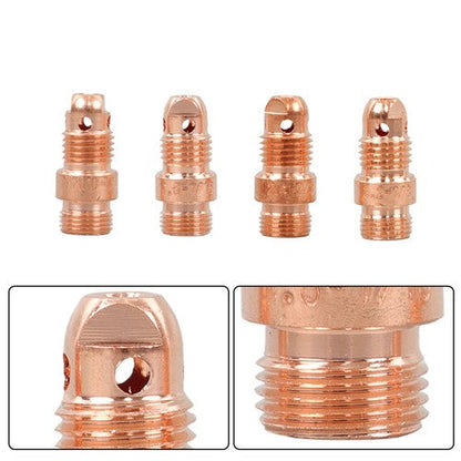 63PCS TIG Welding Fittings Accessories kit Nozzle Collets Body Gas Lens