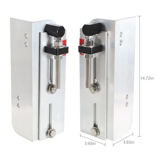 JPL4000 6" Set Back Jack Plate 4'' Adjustable Aluminum Outboard Boat Jack Plate