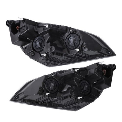 Left and Right Headlights For Freightliner Cascadia 2018-2023 Halogen w/ Bulb/s
