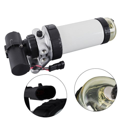 For New Holland LS180 LS190 LX865 Fuel Pump & Filter Assembly 87802238
