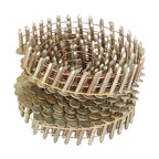 7/8" × 0.12" × 3/8" 15 Degree Galvanized Coil Roofing Nails 7200 Pack