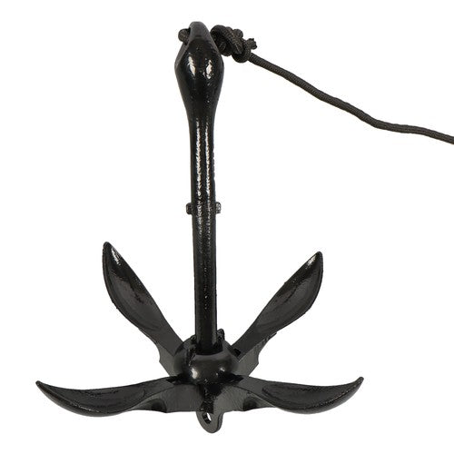 2-Pack Black Folding 7.05LB Fits For Grapnel Boat Kayak Marine Anchor Set