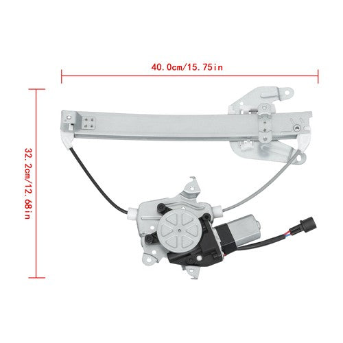 Power Window Regulator Rear Left w/ Motor 748-978 For Nissan Altima 2002-2006
