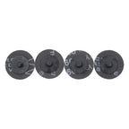150 Pcs 2 Inch Torque Sanding Discs 60 Grit Roll Lock Die Grinder Sanding Discs