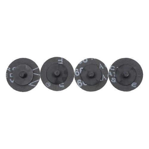 150 Pcs 2 Inch Torque Sanding Discs 60 Grit Roll Lock Die Grinder Sanding Discs