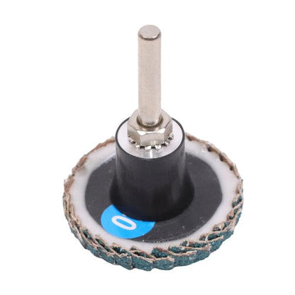 12Pack Mixed Curved Flap Disc 2" Quick Change Sanding Discs for Die Grinder