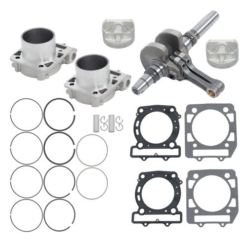 New For HISUN 800 2 Set full Cylinder Repair kit Crankshaft 12120-010-0000