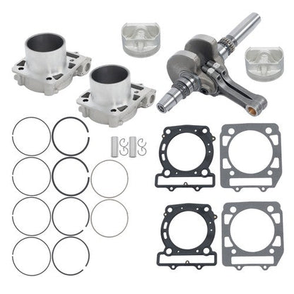 New For HISUN 800 2 Set full Cylinder Repair kit Crankshaft 12120-010-0000