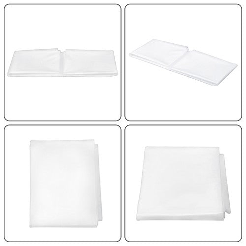 10 × 15 FT Polyethylene Greenhouse Film Clear Greenhouse Plastic Sheeting 6 mil