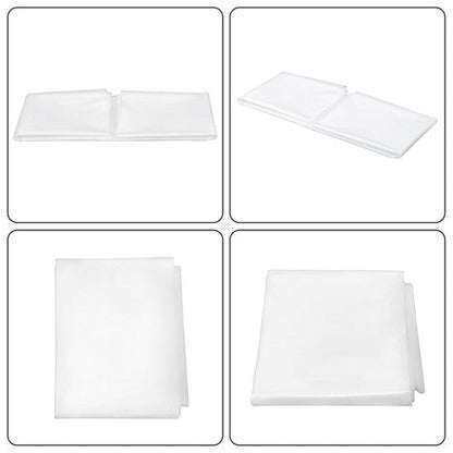 10 × 15 FT Polyethylene Greenhouse Film Clear Greenhouse Plastic Sheeting 6 mil