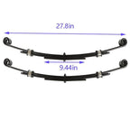 Heavy Duty Rear Leaf Springs For EZGO TXT 1996-2013 Golf Cart (Set of 2)